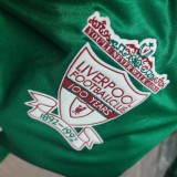 1992/93 LFC  Away Green Retro Soccer Jersey