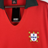 1972 Portugal Home Retro Soccer Jersey