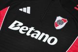 2026/27 River Plate Black Sweater Tracksuit
