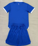 2025/26 EL Salvador Home Blue Kids Soccer Jersey 萨尔瓦多