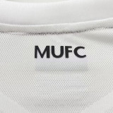 2010/11 M Utd Away White Retro UCL Version Soccer Jersey（胸前有绣欧冠决赛小字）