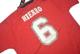 1994 Spain Home Red Retro Soccer Jersey