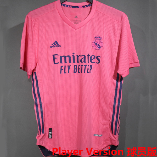 2020/21 RM Away Retro Player Version Soccer Jersey 球员版