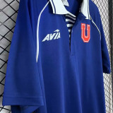1993 Universidad de Chile Home Blue Retro Soccer Jersey