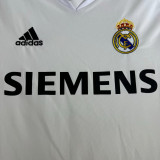 2005/06 RM White Home Retro Long Sleeve Soccer Jersey