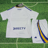 2024/25 Boca Away White Kids Soccer Jersey
