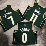2023 Celtics BROWN #7 Green City Edition NBA Jerseys