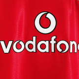 2000/02 M Utd Home Red Retro Soccer Jersey