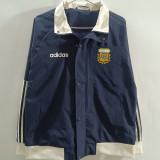2025 Argentina Black Retro Windbreaker