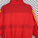 2010 Spain Home Red Retro Windbreaker