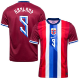2024/25 Norway Hoem Red Fans Soccer Jersey