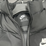 2026/27 NK Black Cotton Vest Jacket  J3303