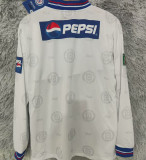 1997/98 Cruz Azul Away White Retro Long Sleeve Soccer Jersey