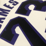 Lakers JAMES #23 White City Edition NBA Jerseys