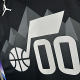 2026 Jazz MARKKANEN #00 Black NBA Jerseys