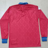 1998 Chile Home Red Retro Long Sleeve Soccer Jersey