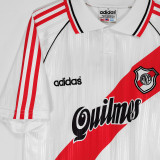 1995/96 River Plate Home Retro Soccer Jersey