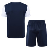 2025 Sao Paulo  White Sapphire Blue Training Jersey(A Set)