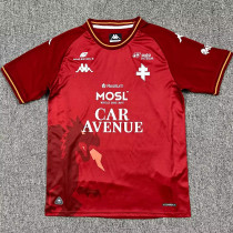 2025/26 Metz Home Red Fans Soccer Jersey 梅斯