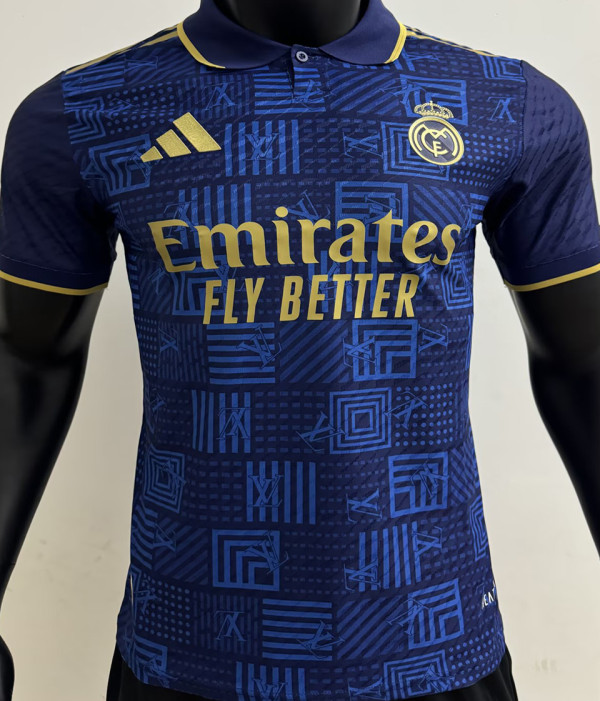 2025/26 RM Special Edition Player Version Soccer Jersey 有领