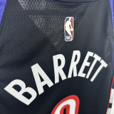 Toronto Raptors BARRETT #9 Retro Purple NBA Jerseys