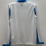 2025/26 MS Home White Fans Long Sleeve Soccer Jersey