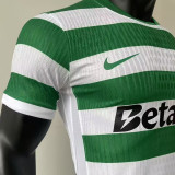 2025/26 Sporting Lisbon Home Player Version Soccer Jersey 里斯本