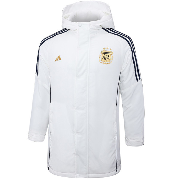 2024/25 Argentina White Cotton Jacket