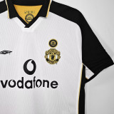 2001/02 M Utd 100th Centenary Reversible Retro Soccer Jersey