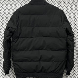 2026/27 AD Black Baseball Cotton Windbreaker Jacket BQ7701