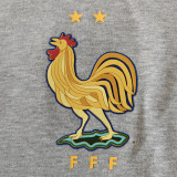 2025 France Grey Hoody 硅胶