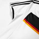 2008 Germany Home White Retro Soccer Jersey