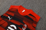 2025/26 AC  Red  Vest Training Jersey(A Set)