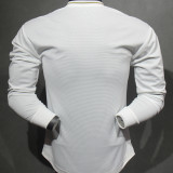 2019/20 RM Home Retro Player Version Long Sleeve Soccer Jersey 球员版