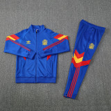 2025 Spain Blue Jacket Tracksuit