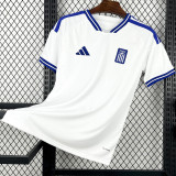 2026/27 Greece Home White Fans Soccer Jersey