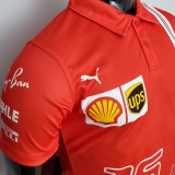 2022 Ferrari F1 Charles Leclerc #16 POLO Team T-Shirt 背后16