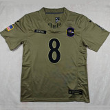 JACKSON #8 Men's Baltimore Ravens NFL Jersey 乌鸦