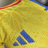 2026/27 Colombia Home Yellow Player Version Long Sleeve Soccer Jersey