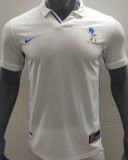 1998 Italy Away Wihte Retro Soccer Jersey