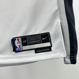 Spurs PAUL  #3  White NBA Jerseys
