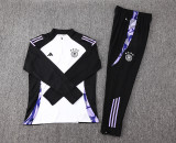 2025 Germany White Kids Sweater Tracksuit