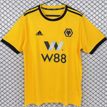 2018/2019 Wolves Home Yellow Retro Soccer Jersey