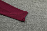 2025 PSG Wine Red  Kids Sweater Tracksuit
