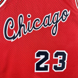 1984/1985 Bulls JORDAN #23 Red Retro NBA Jerseys 热压