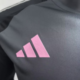 2025/26 Inter Miami Away Black Player Version Long Sleeve Soccer Jersey  长袖