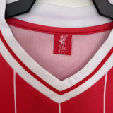 1981-1984 LFC Red Retro Soccer Jersey