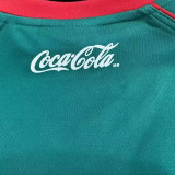 2002 Mexico Home Green Retro Soccer Jersey