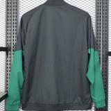 2026 Mexico Green Black Windbreaker