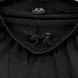 2025/26 UA Black Casual Double Layer Short Pants  D2501双层短裤